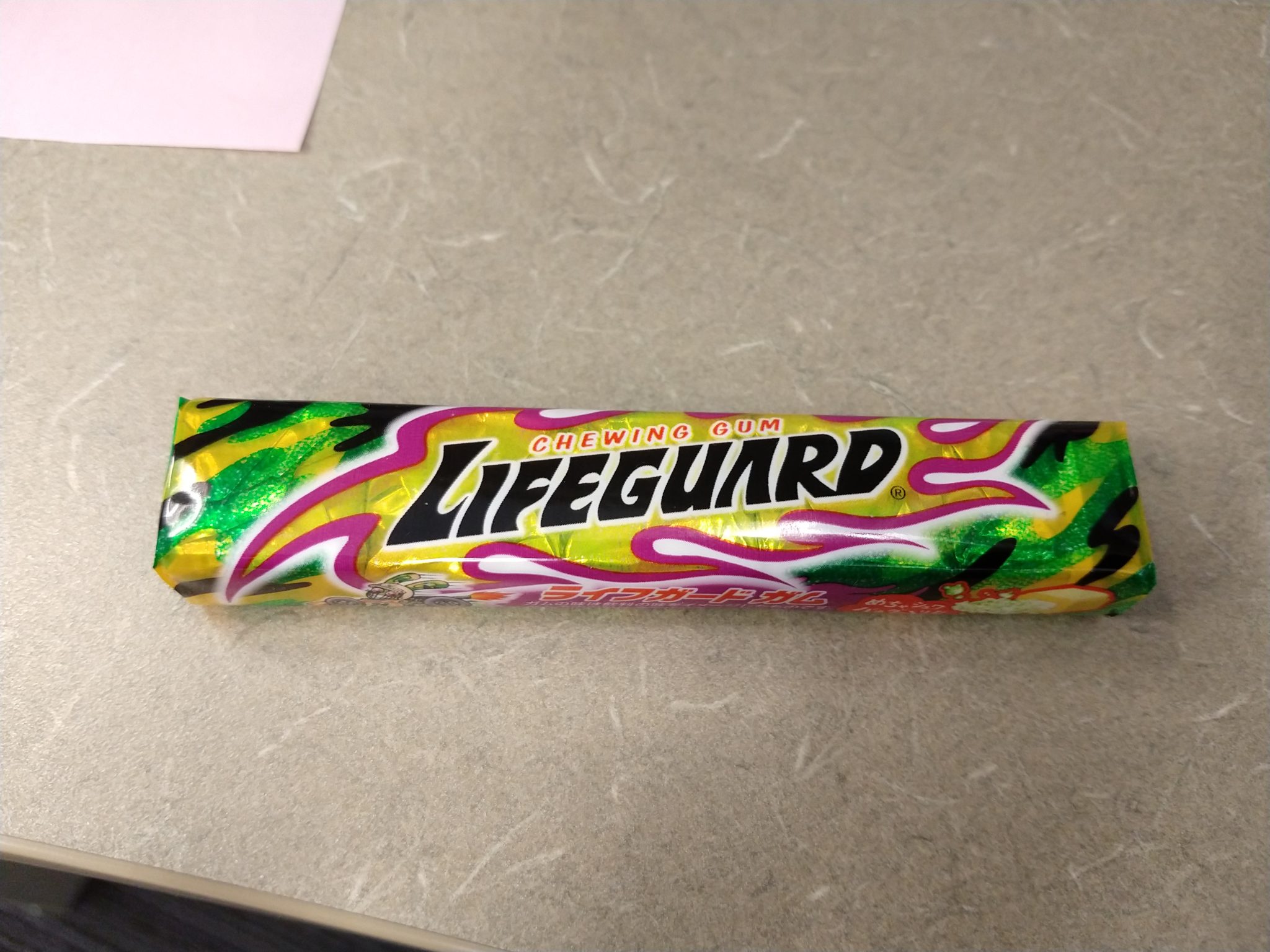 Lifeguard Chewing Gum
