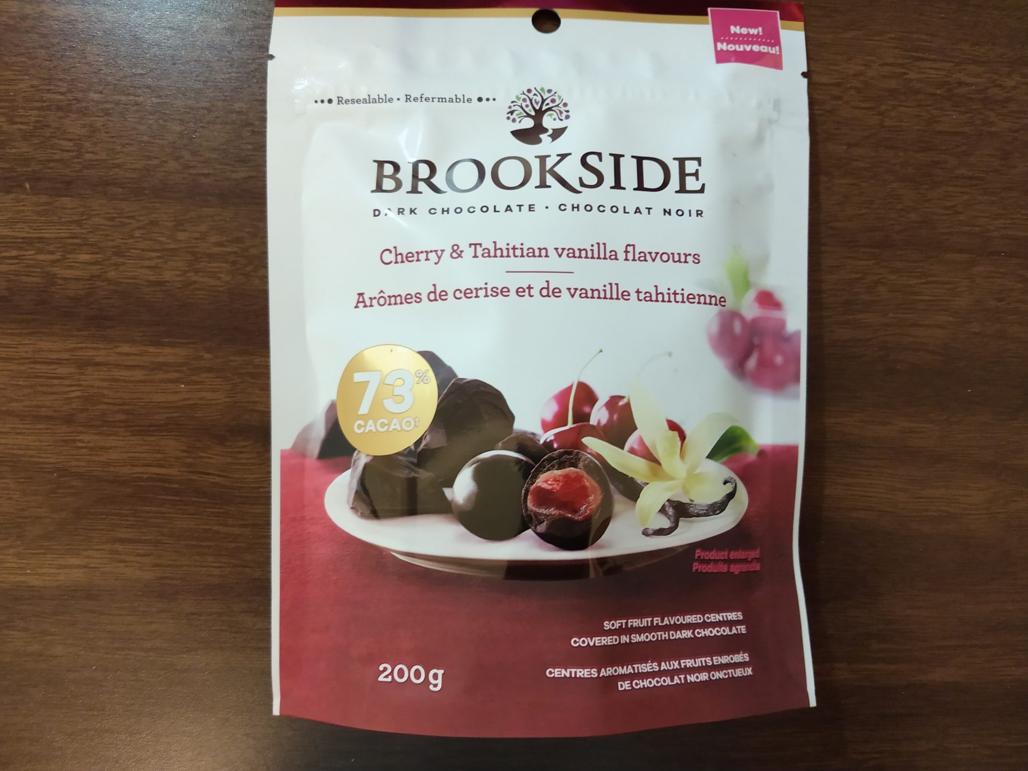 Brookside Dark Chocolate – Cherry & Tahitian Vanilla