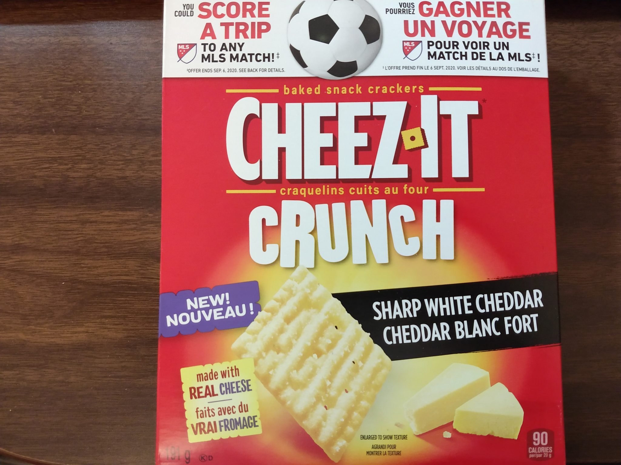 Cheez-It Crunch – Sharp White Cheddar