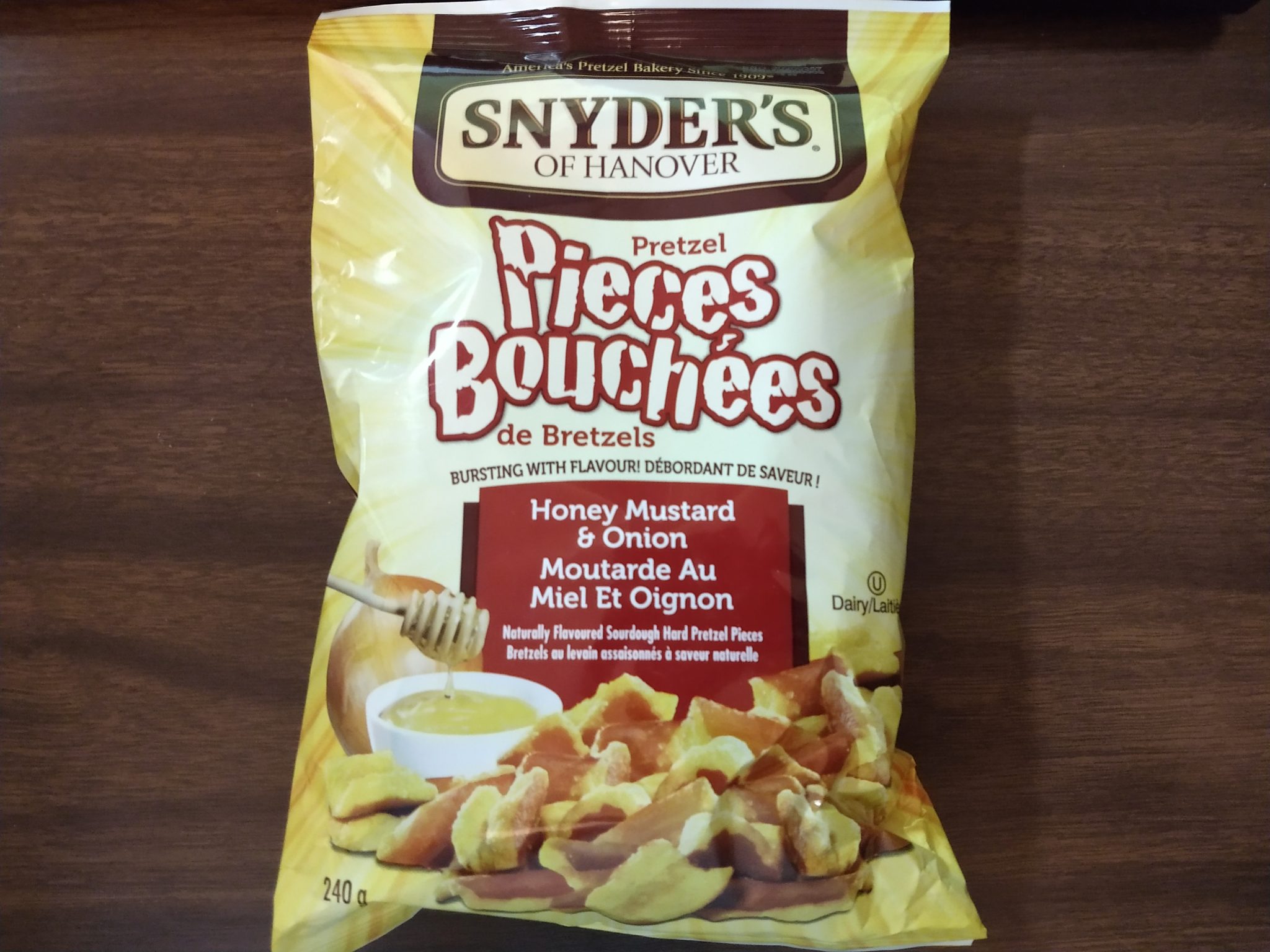 Snyder’s of Hanover Pretzel Pieces – Honey Mustard and Onion