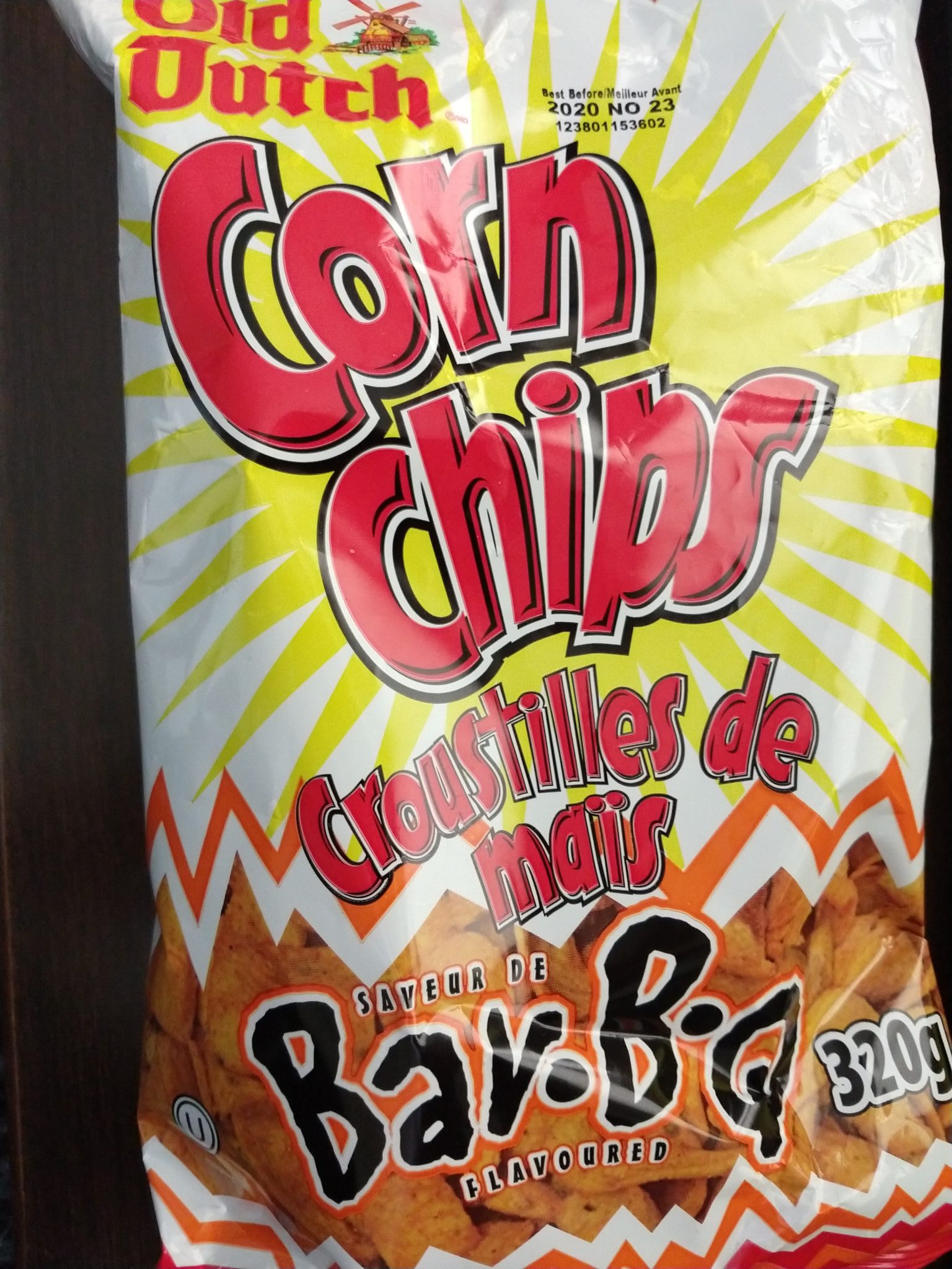 Old Dutch – Bar-B-Q Corn Chips