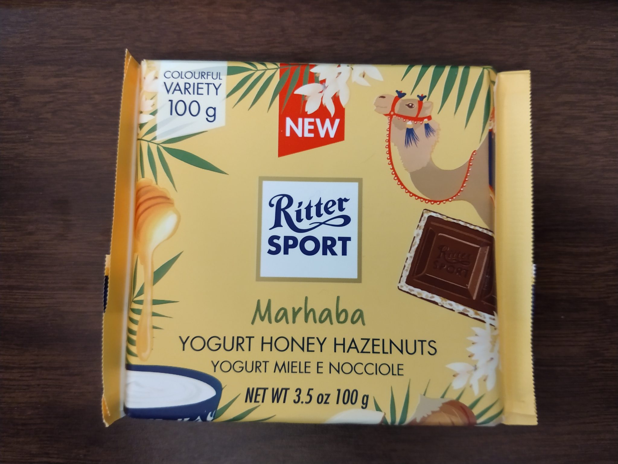 Ritter Sport – Marhaba Yogurt Honey Hazelnut