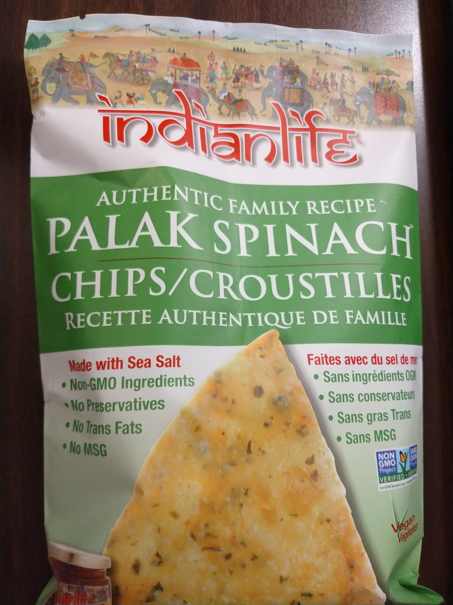 Indianlife – Palak (Spinach) Chips