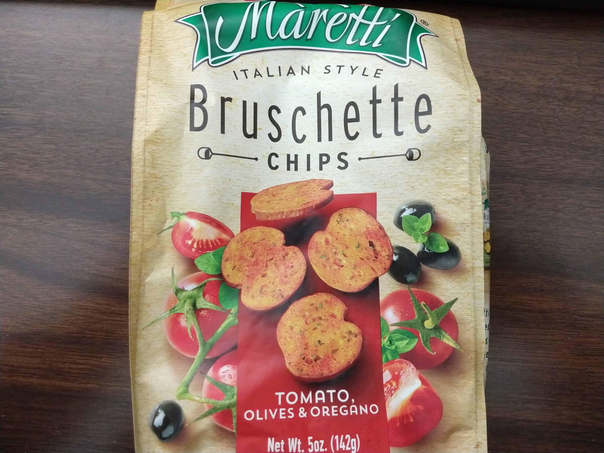 Maretti – Tomato, Olives & Oregano Bruschette Chips