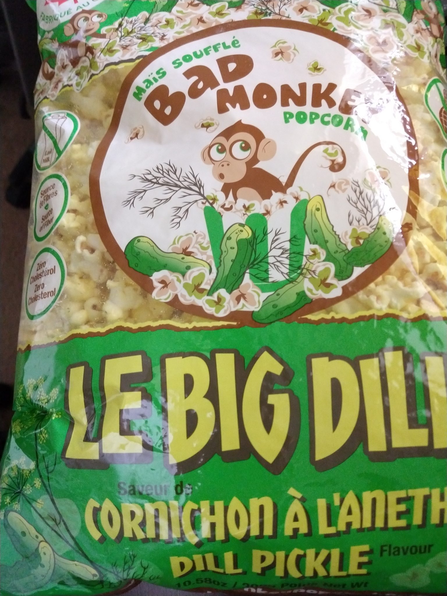 Bad Monkey – Dill Pickle Popcorn