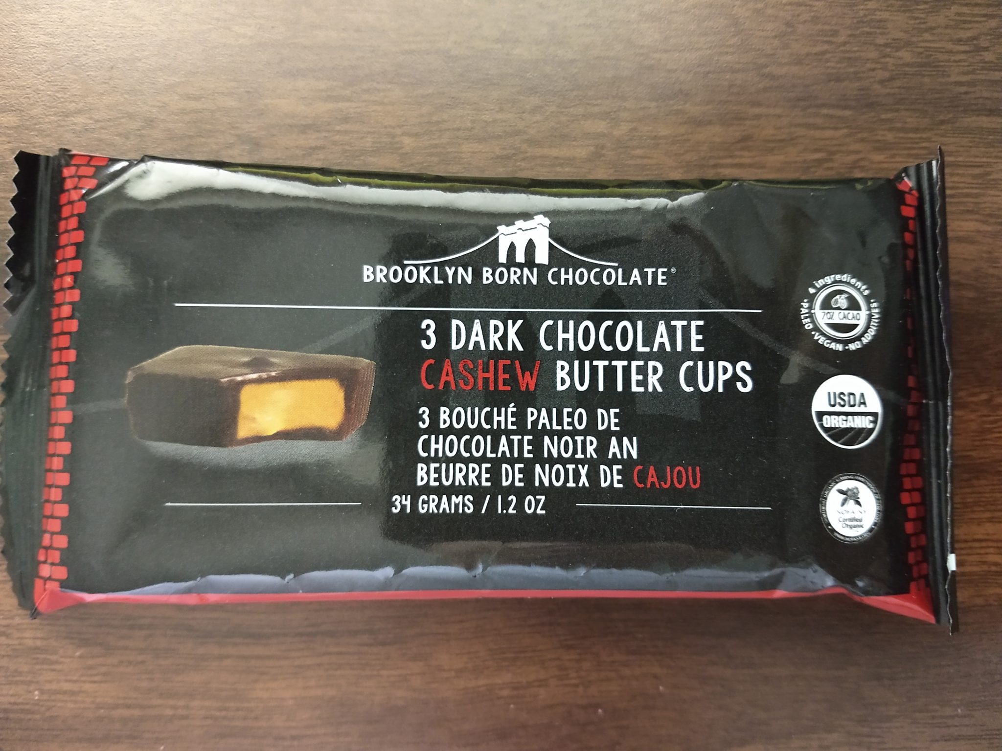 Brooklyn Born Chocolate – Dark Chocolate Cashew Butter Cups