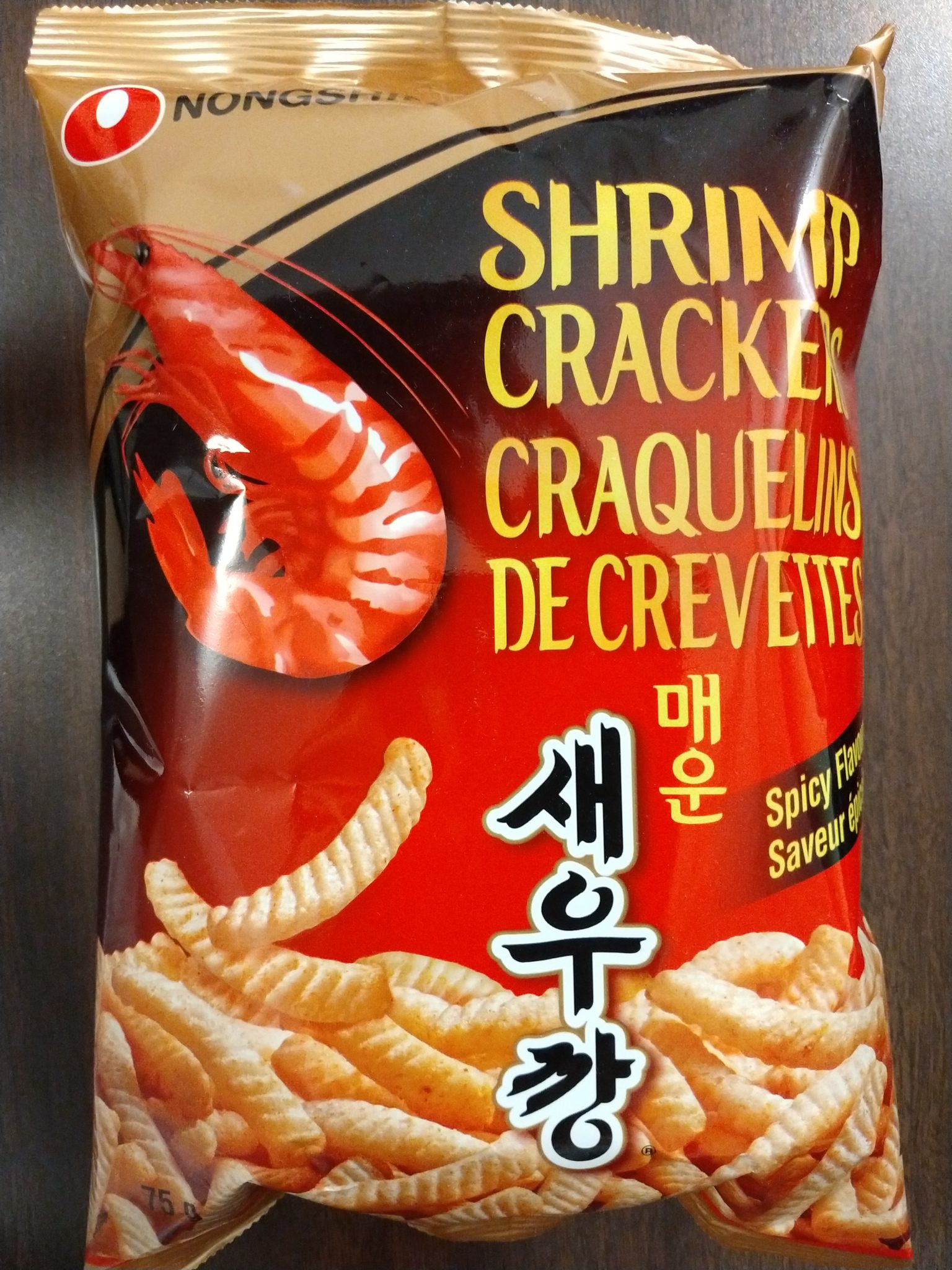 Nongshim – Spicy Shrimp Crackers