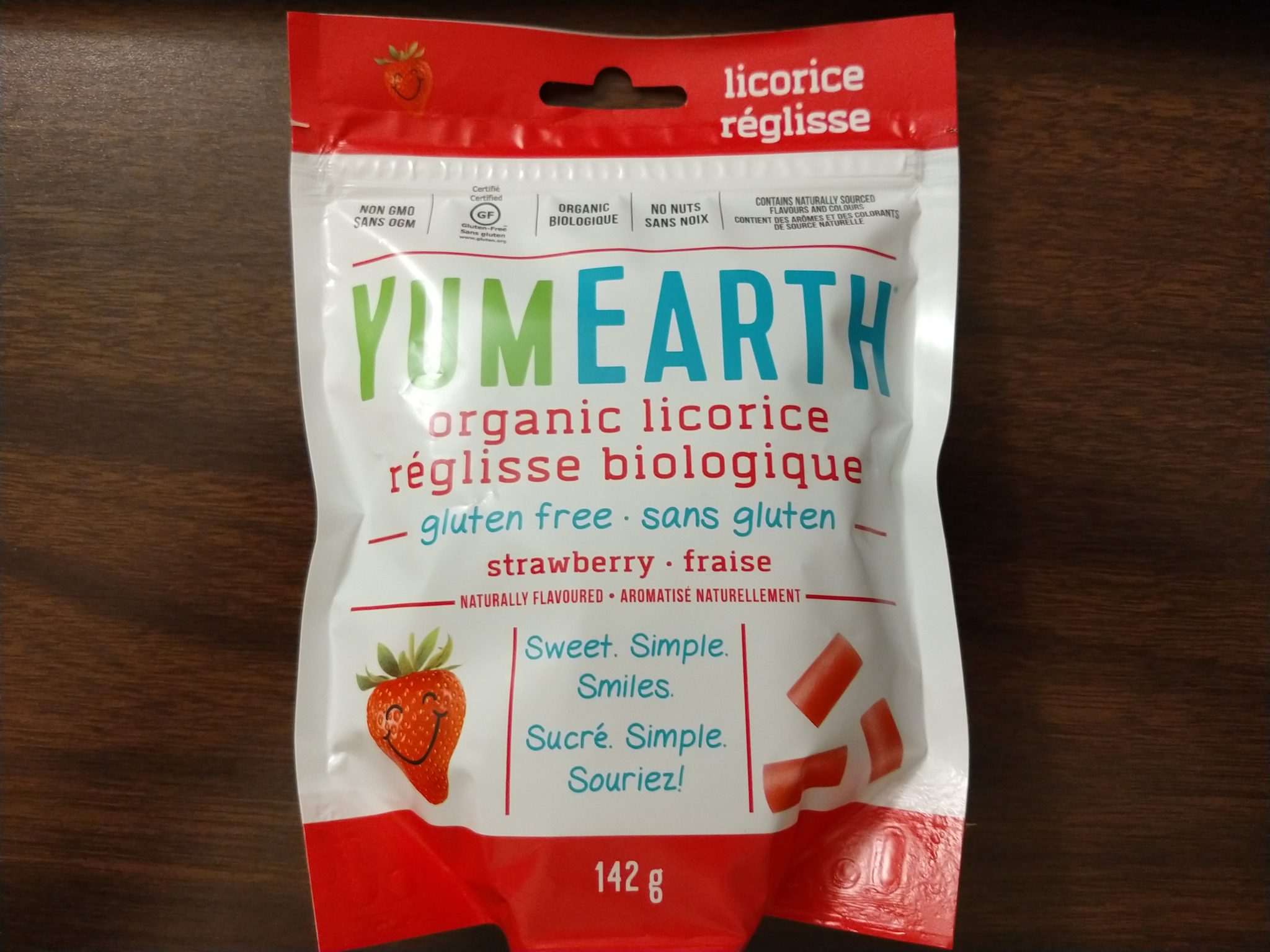 YumEarth – Organic Strawberry Licorice