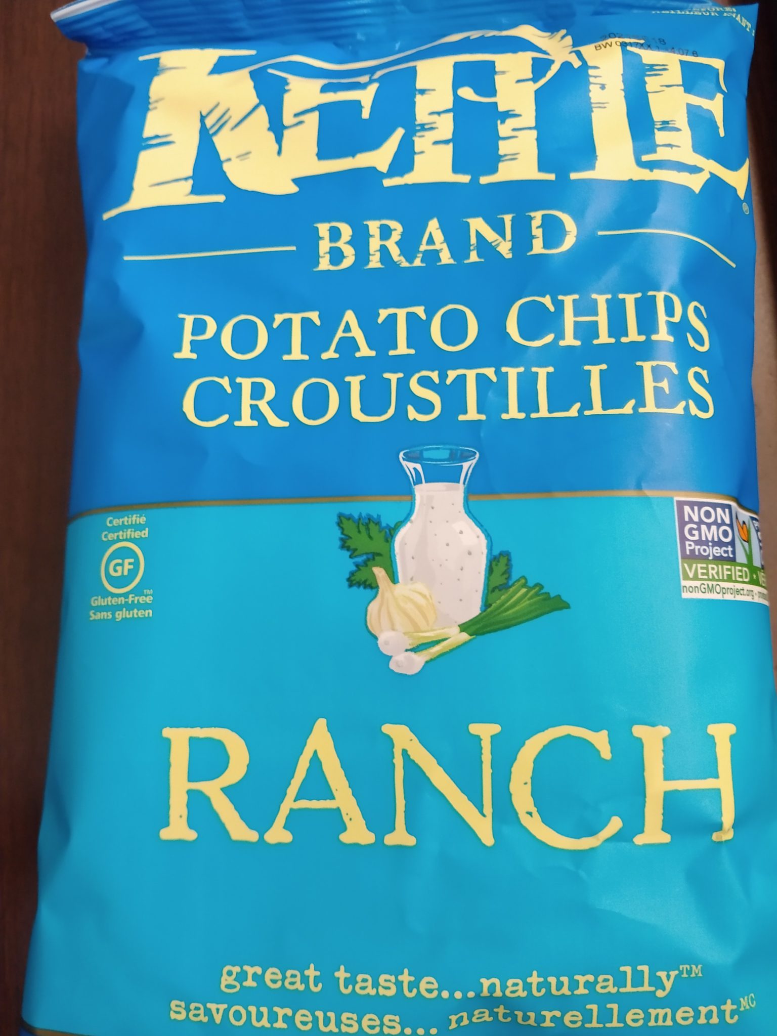Kettle Brand – Ranch Potato Chips