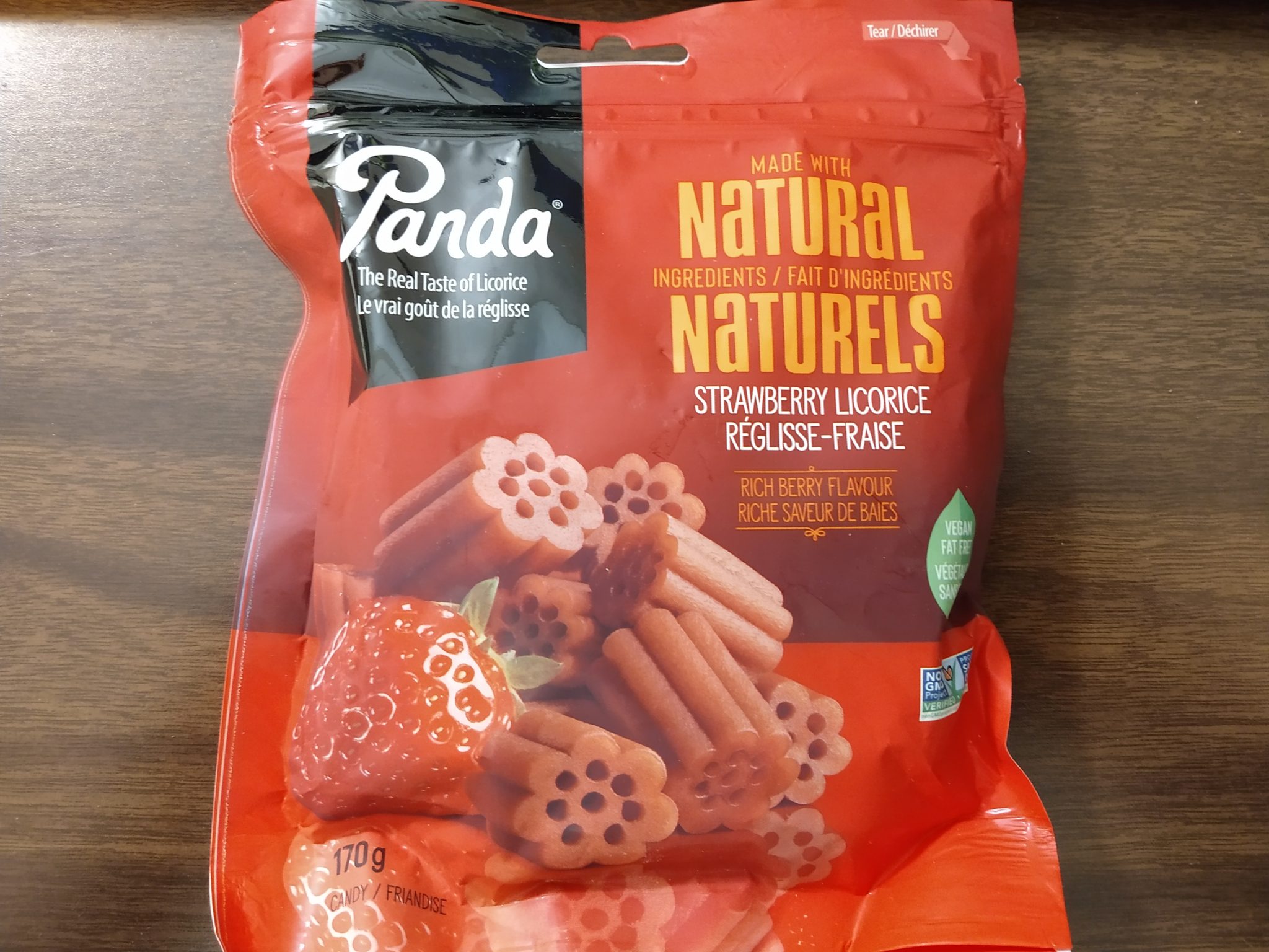 Panda Licorice – Natural Strawberry