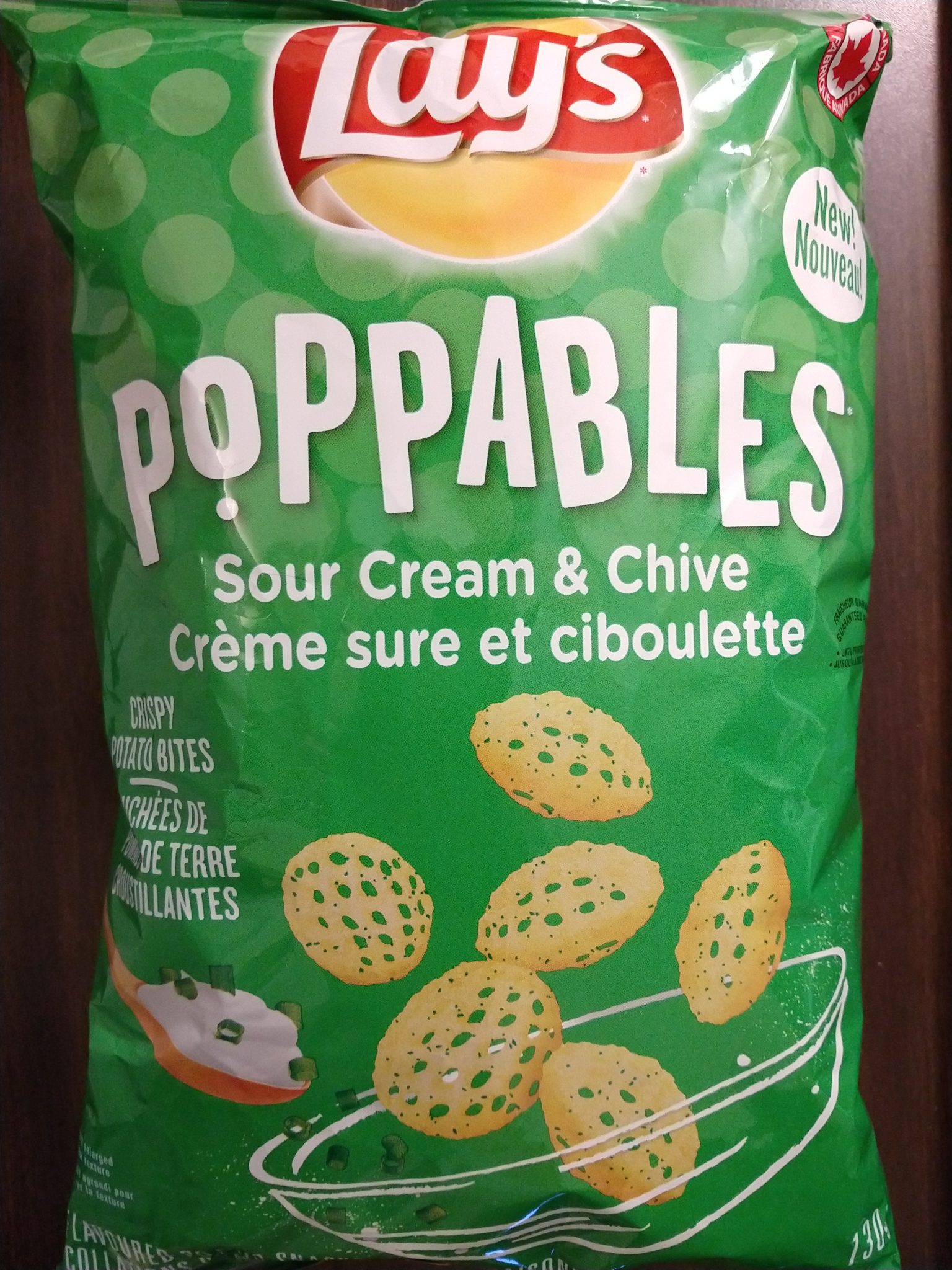 Lay’s Poppables – Sour Cream and Chives