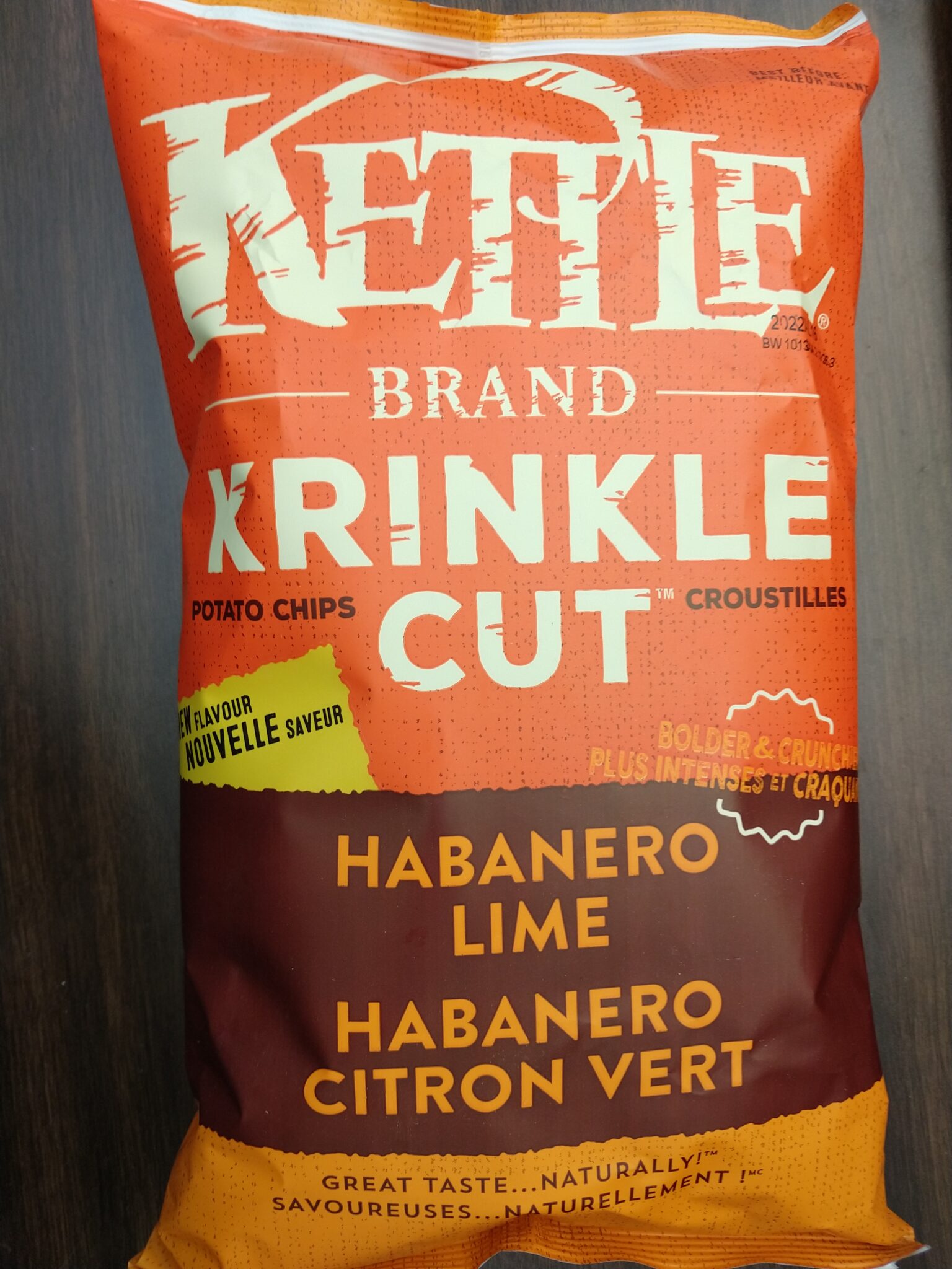Kettle Brand – Krinkle Cut Habanero Lime
