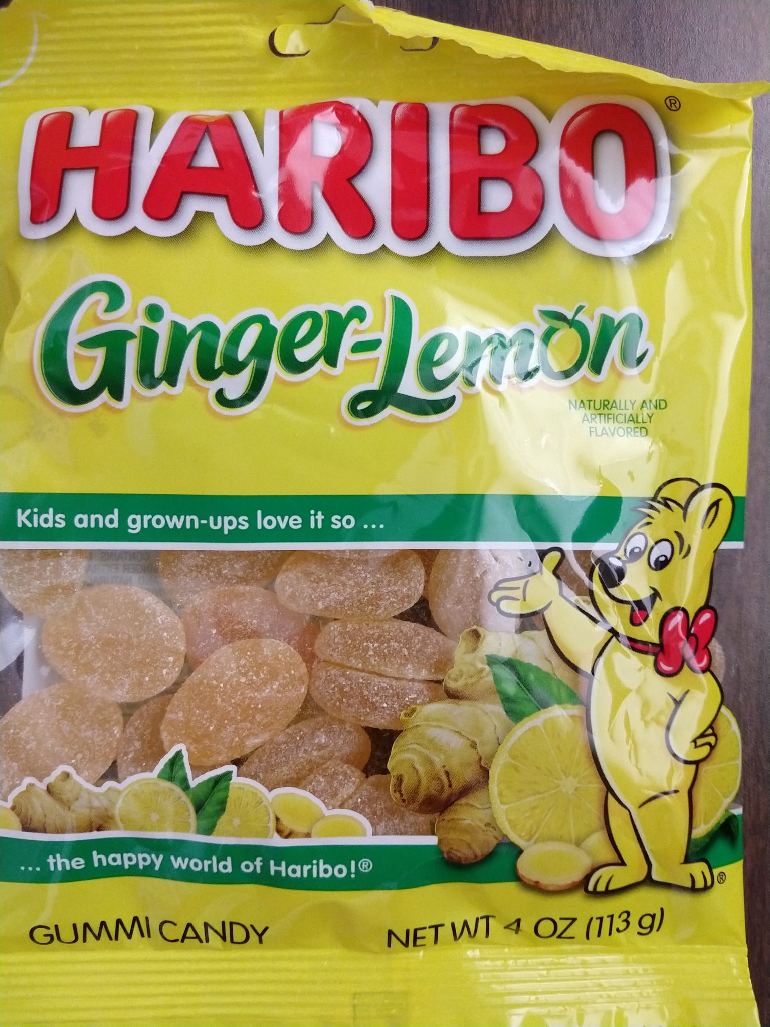Haribo – Ginger Lemon