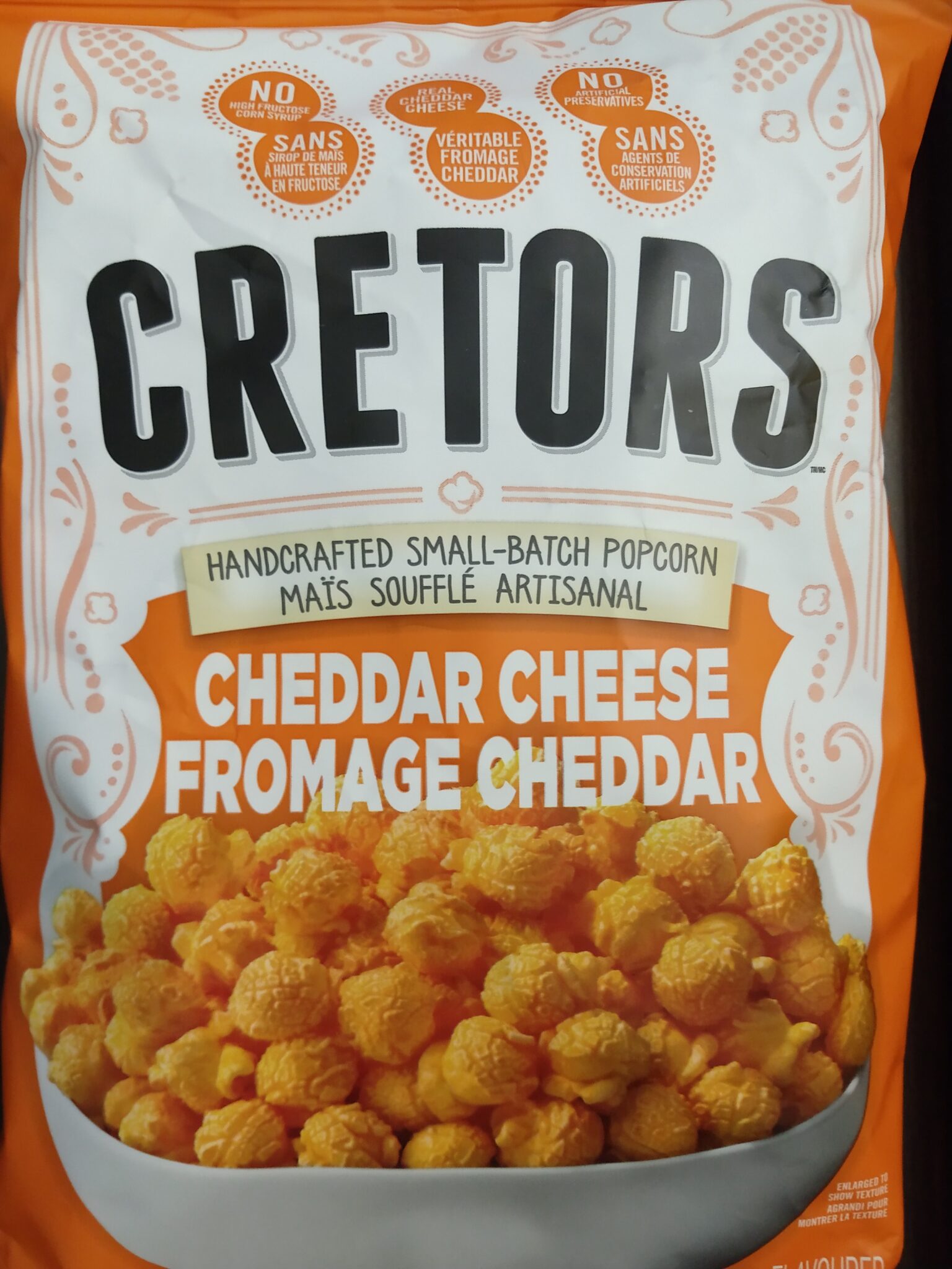 Cretors – Cheddar Cheese Popcorn