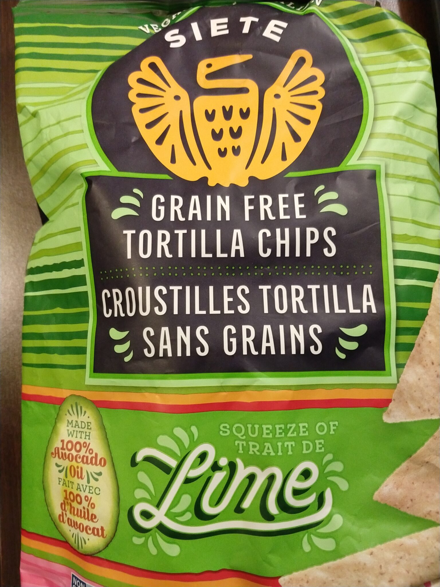 Siete – Lime Grain Free Tortilla Chips