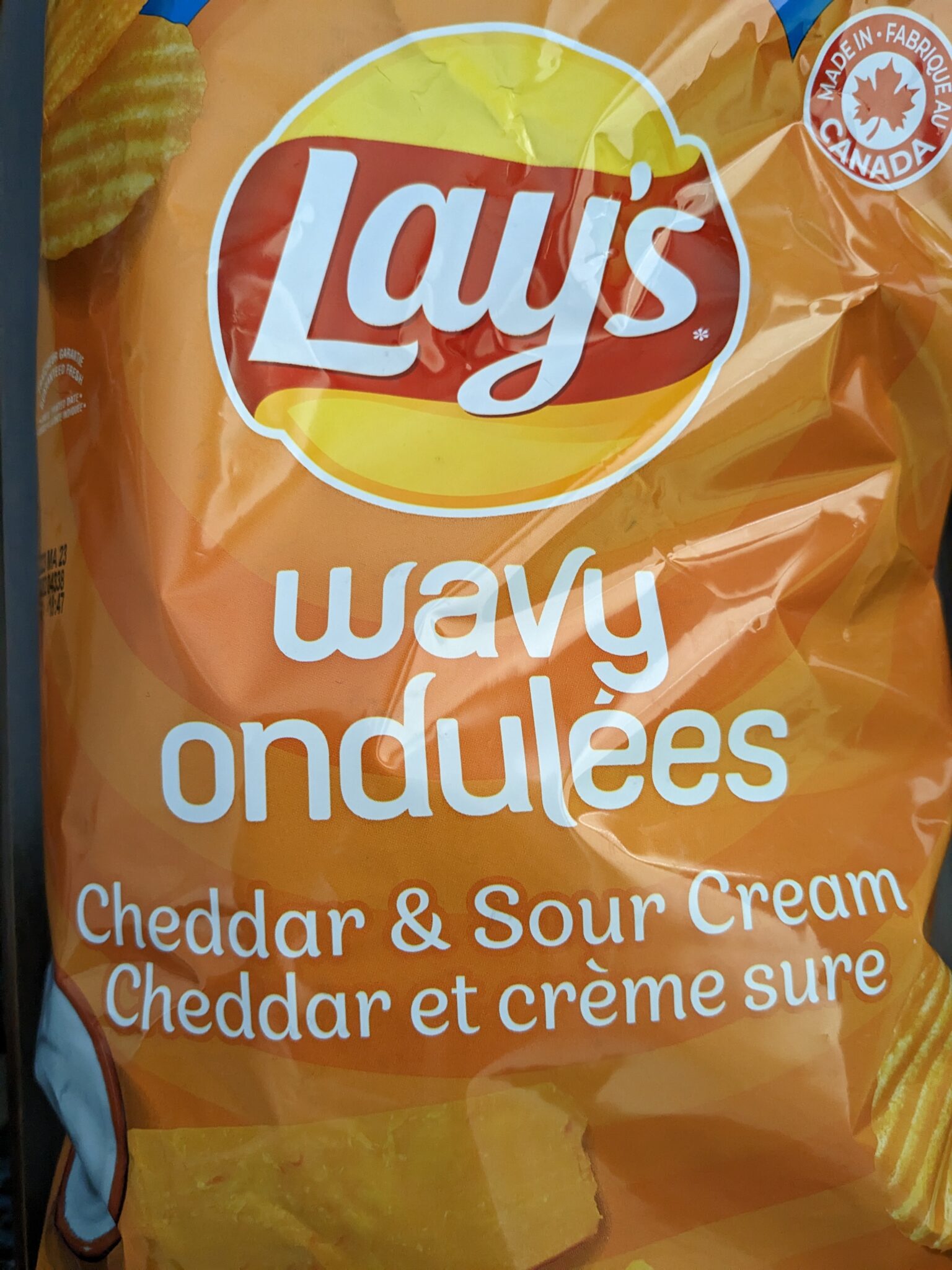 Lay’s – Wavy Cheddar and Sour Cream