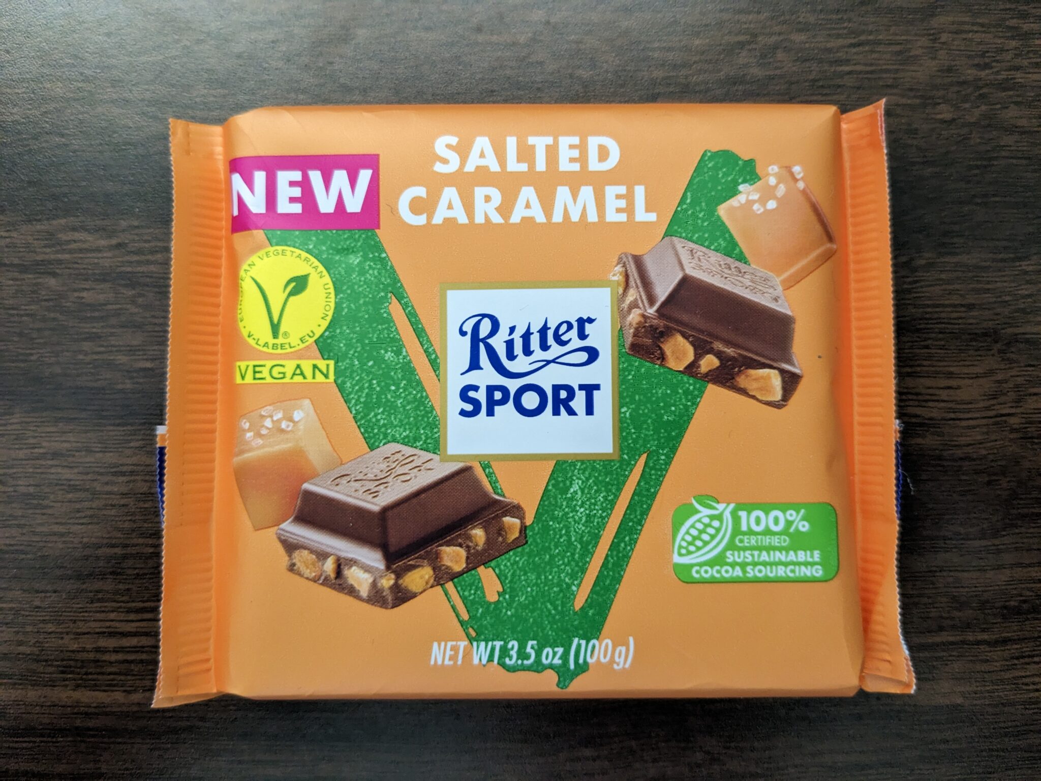 Ritter Sport – Vegan Salted Caramel