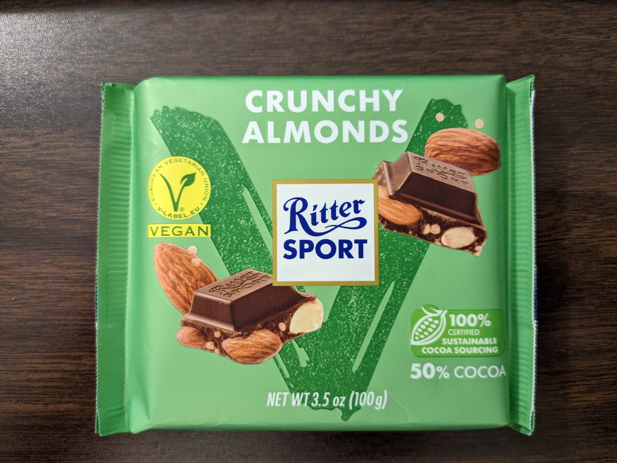 Ritter Sport – Vegan Crunchy Almonds