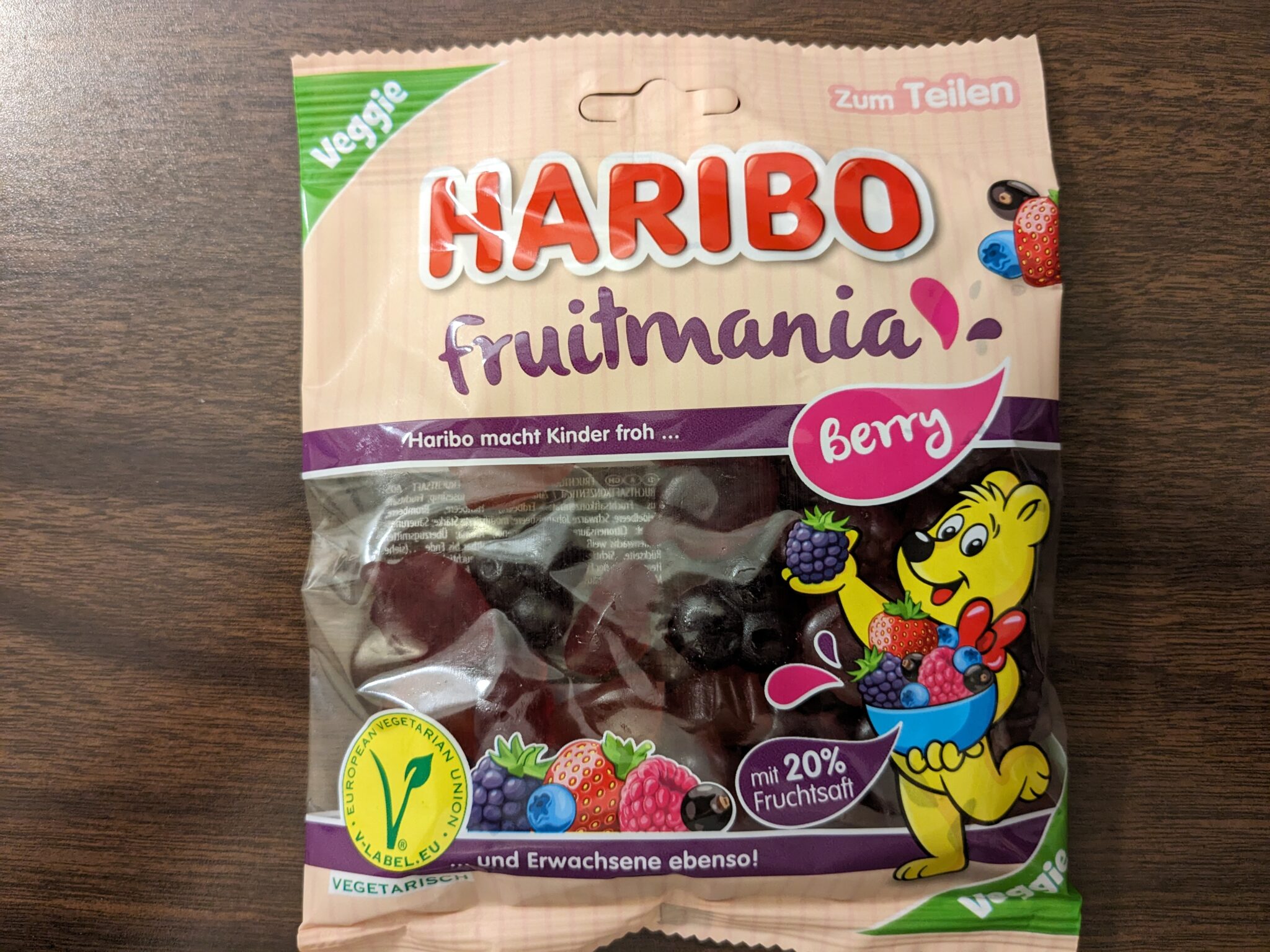 Haribo- Vegan Fruitmania Berry