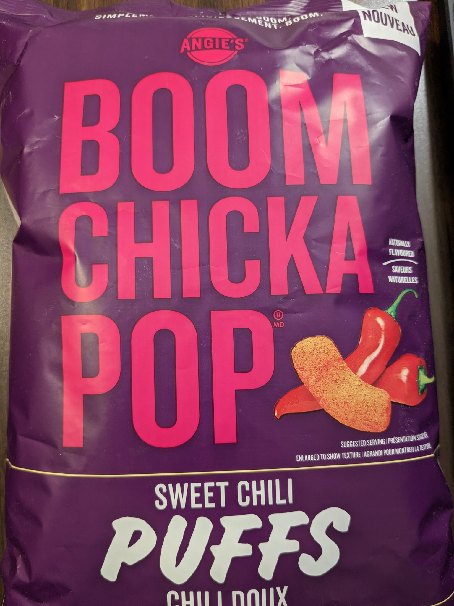 Angie’s BOOMCHICKAPOP – Sweet Chili Puffs