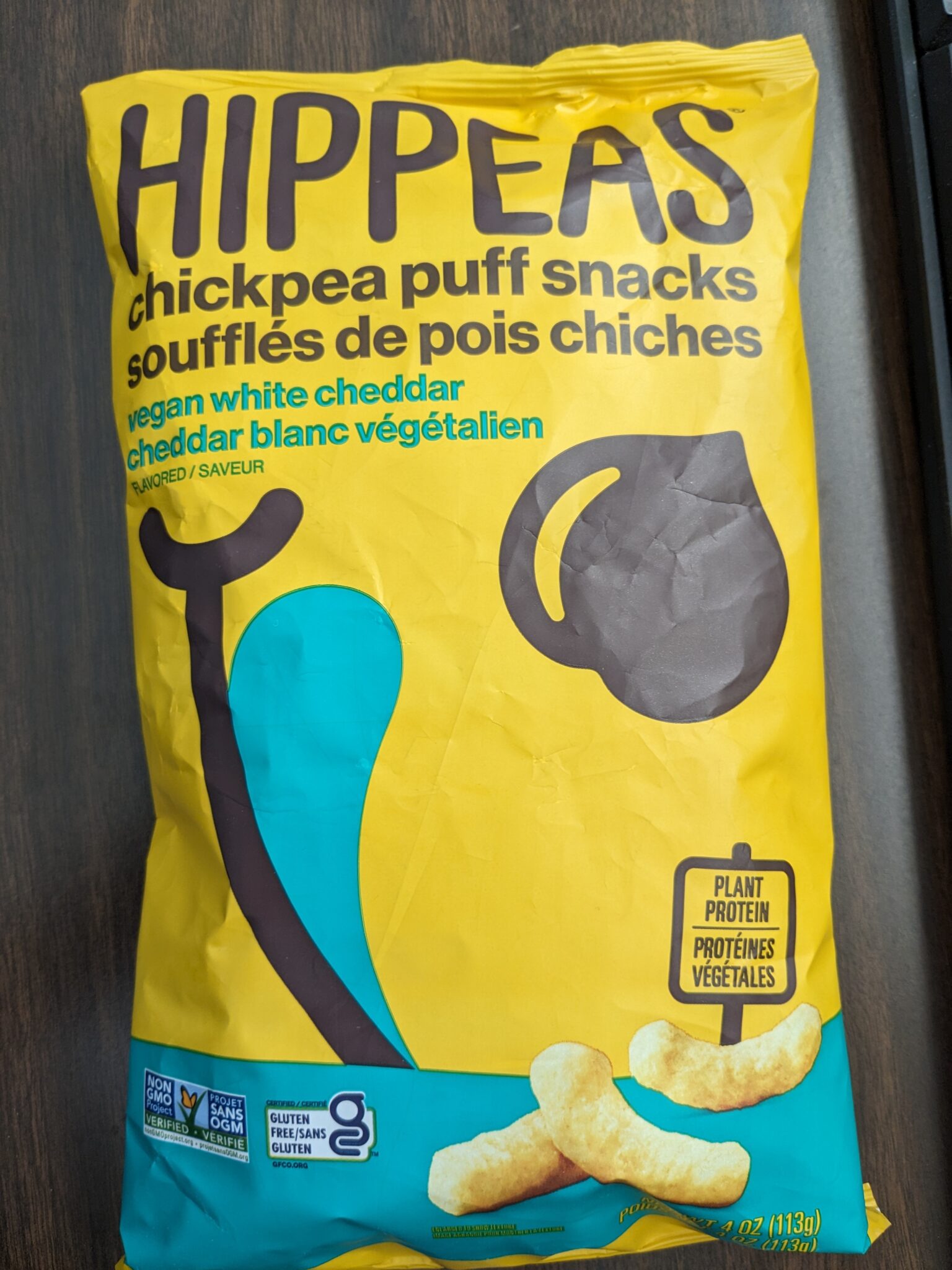 Hippeas – Vegan Chickpea Puffs White Cheddar