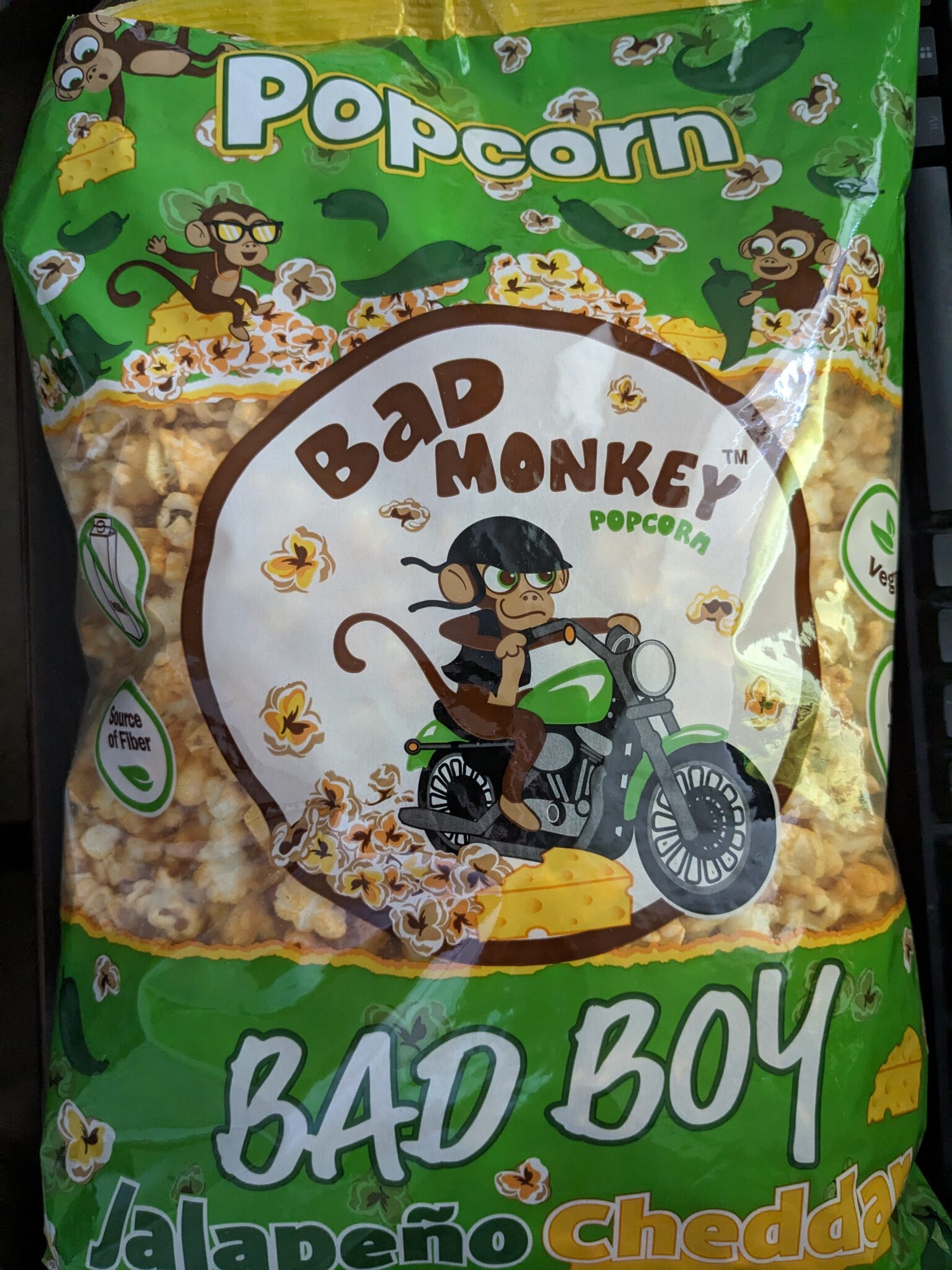 Bad Monkey – Jalapeno Cheddar Popcorn
