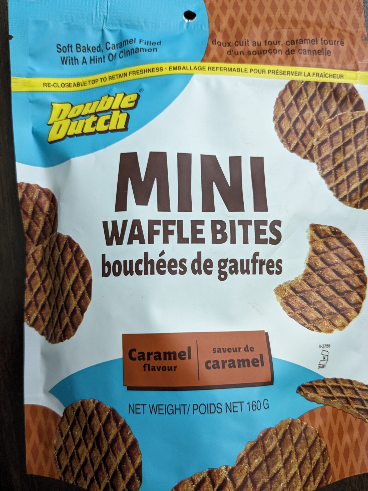 Double Dutch – Caramel Mini Waffle Bites