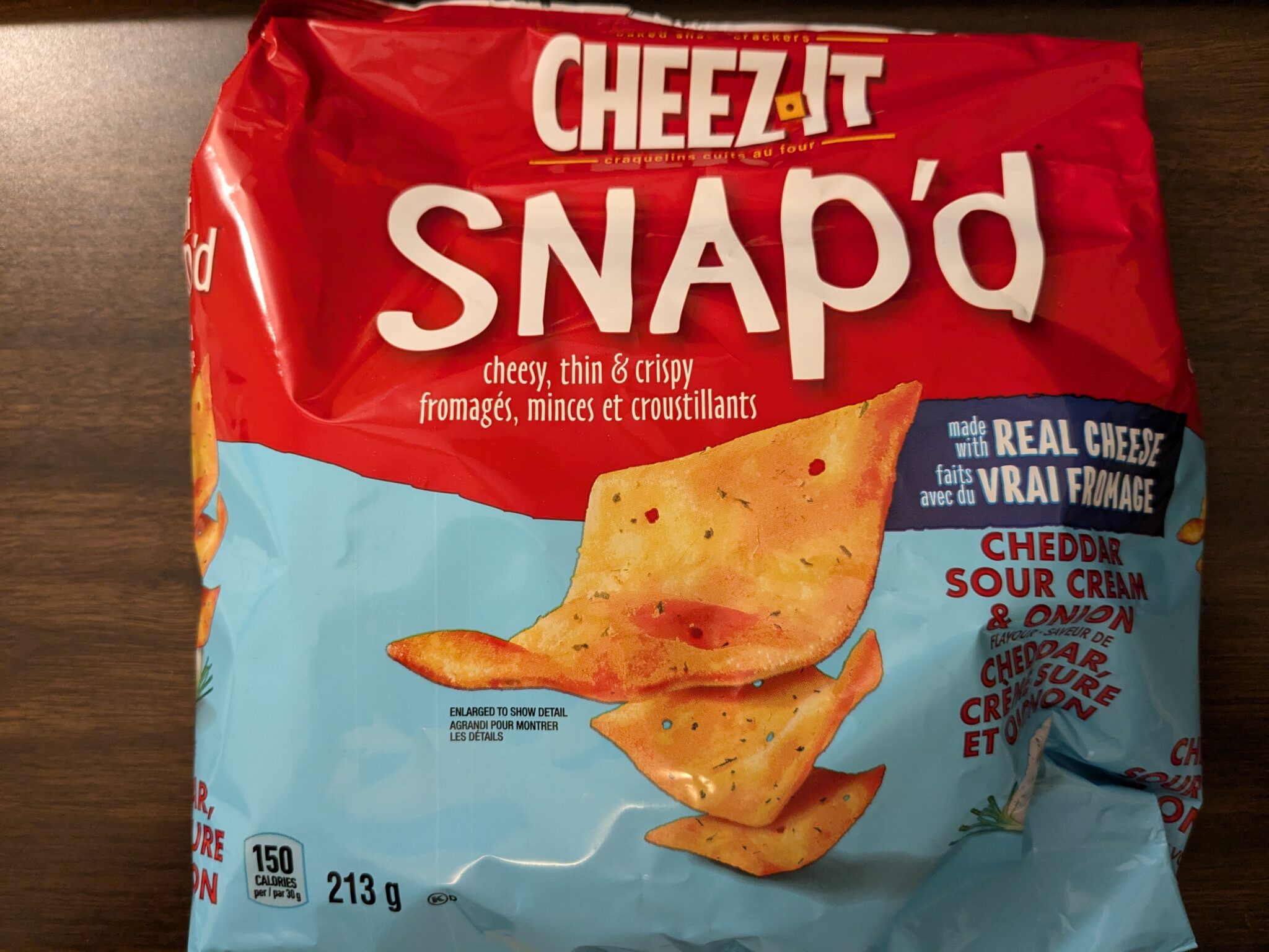 Cheez-It Snap’d – Cheddar Sour Cream & Onion