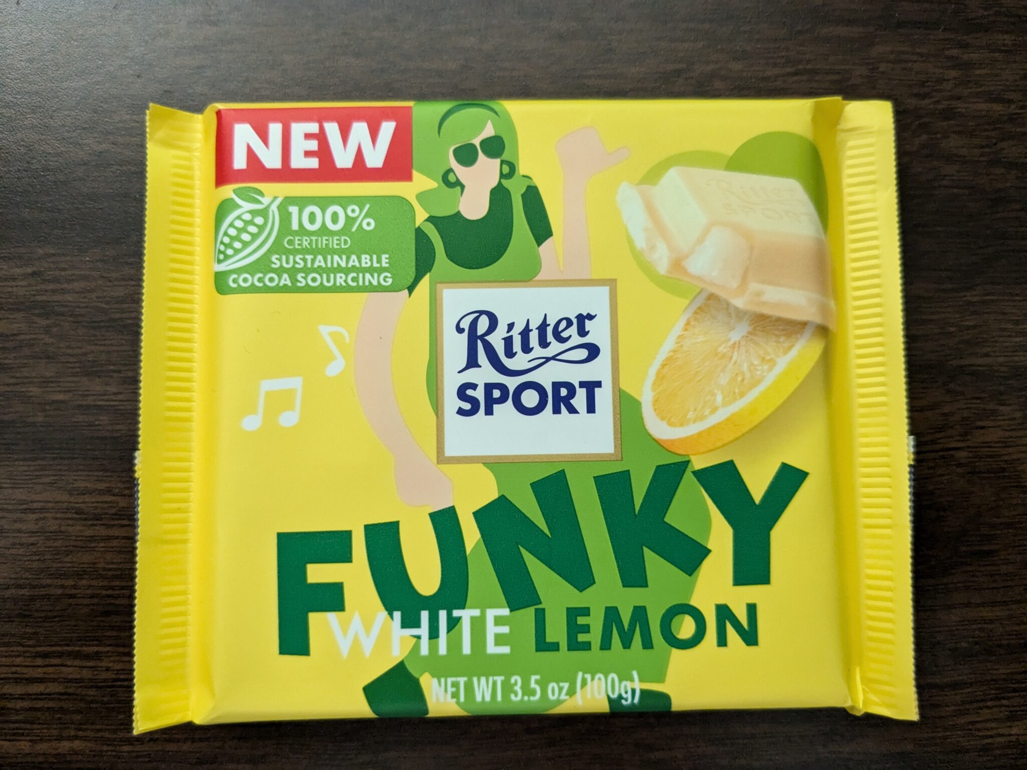 Ritter Sport – Funky White Lemon