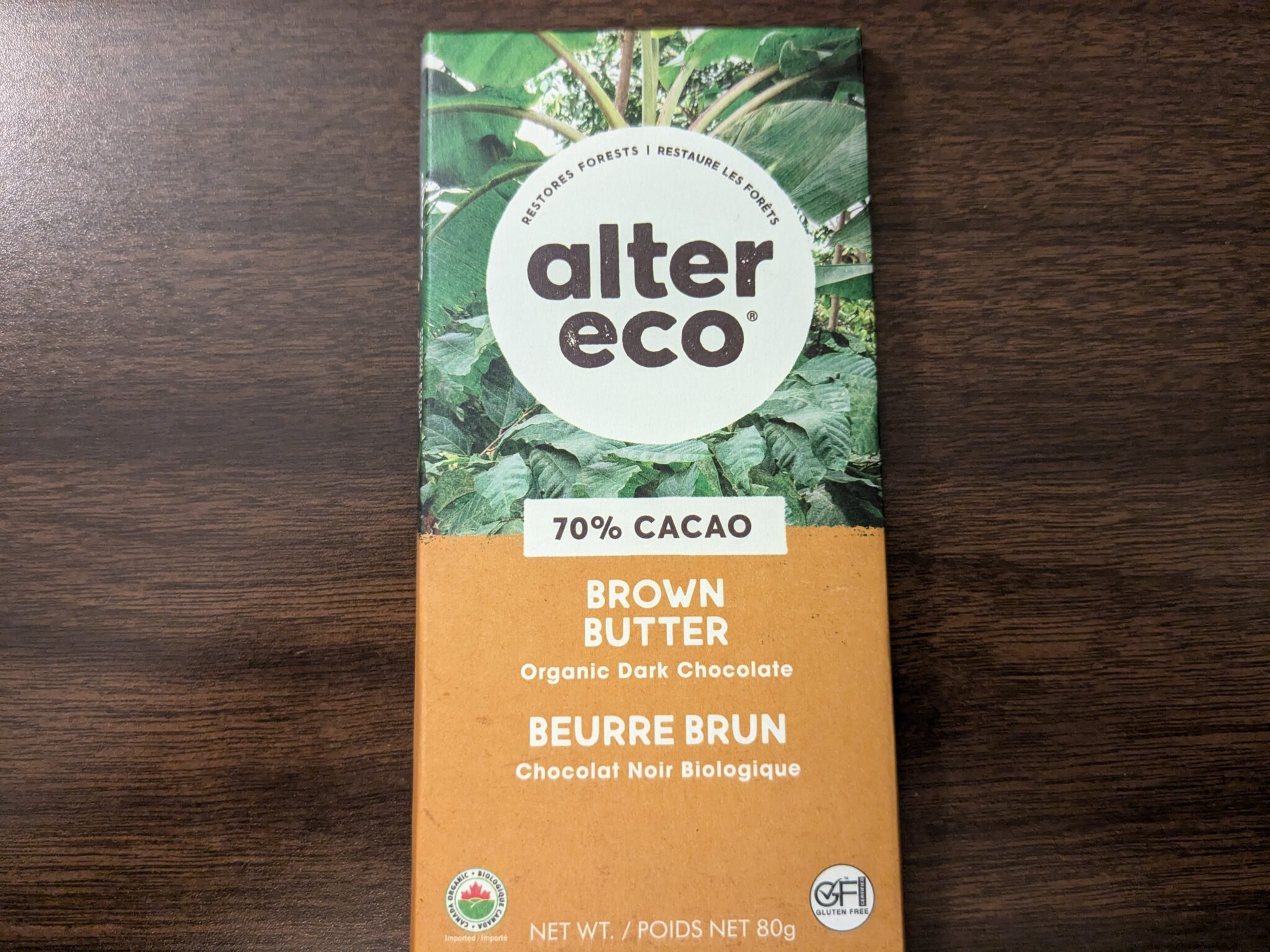 Alter Eco – Dark Salted Brown Butter
