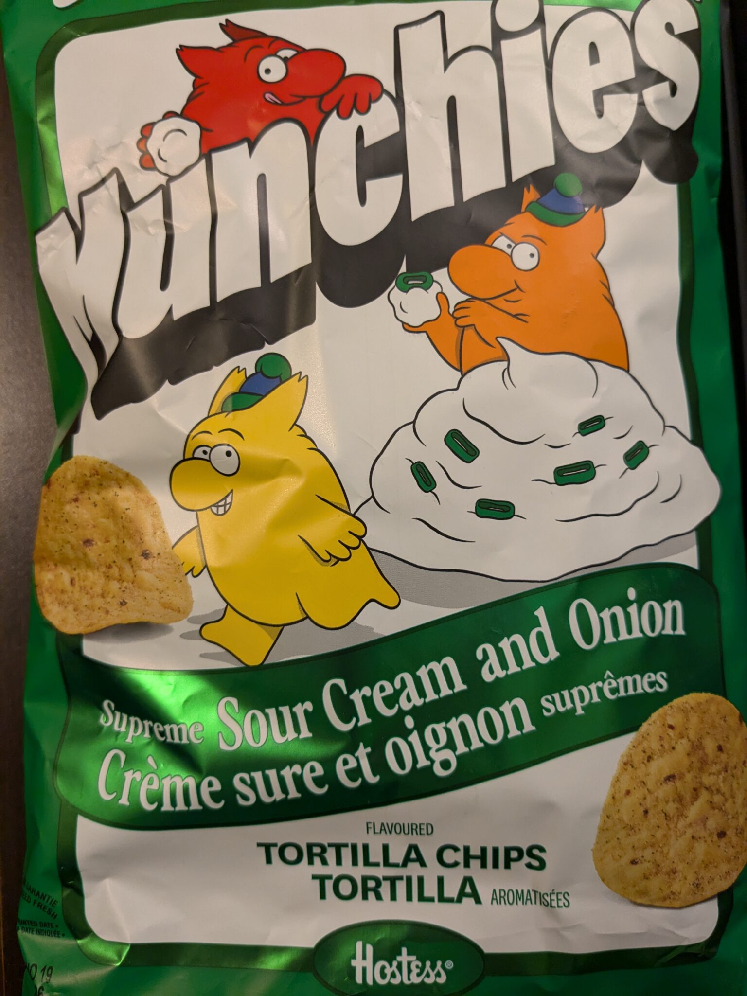 Munchies – Supreme Sour Cream and Onion Tortilla Chips