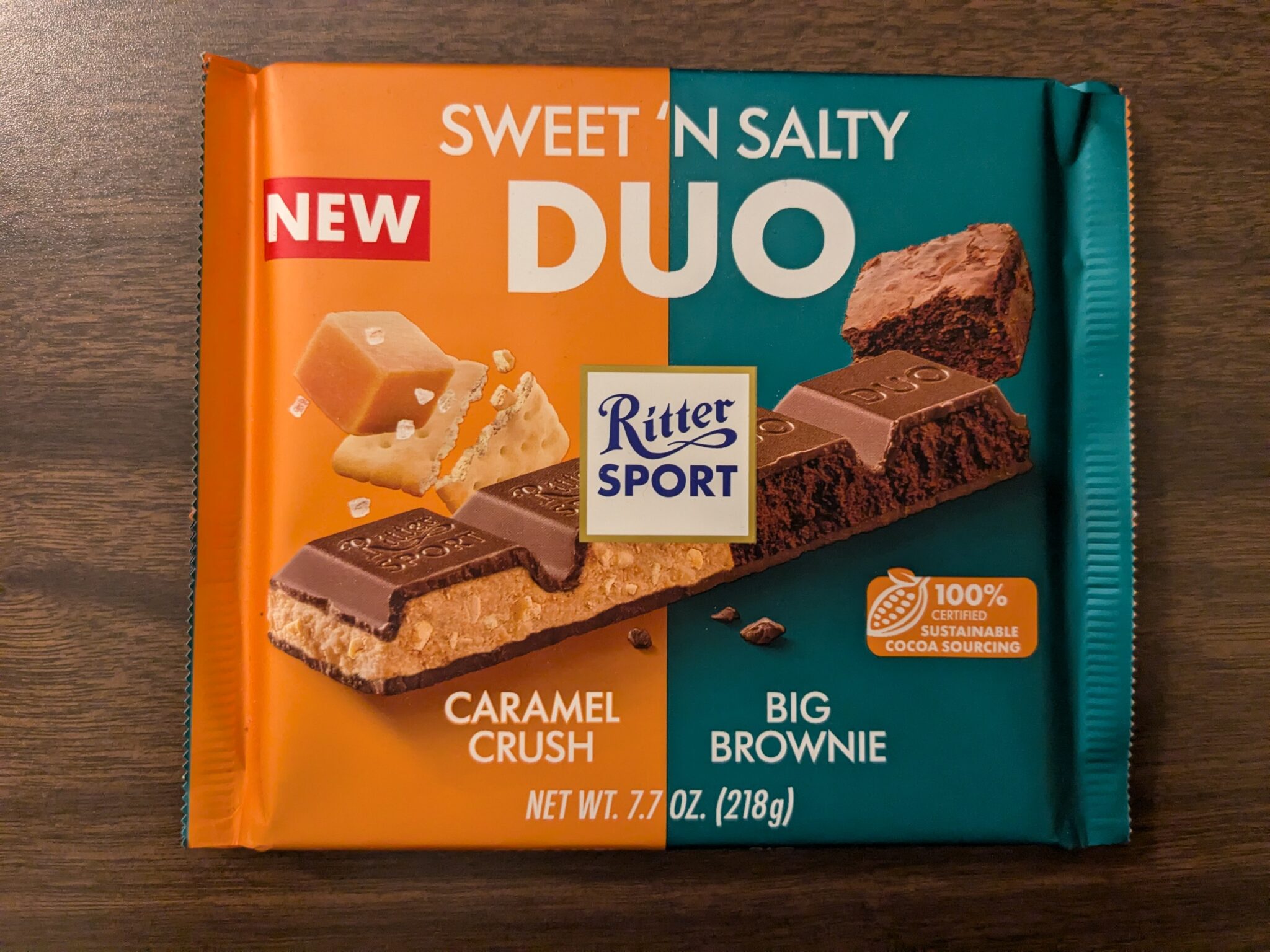 Ritter Sport – Sweet ‘N Salty Duo Caramel Crush & Big Brownie