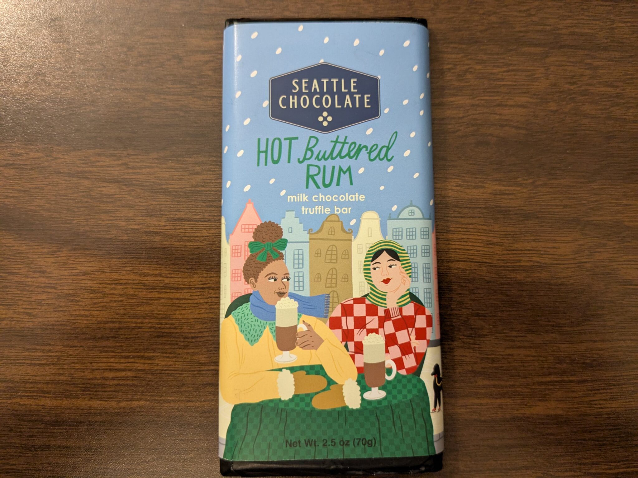 Seattle Chocolate – Hot Buttered Rum Truffle Bar