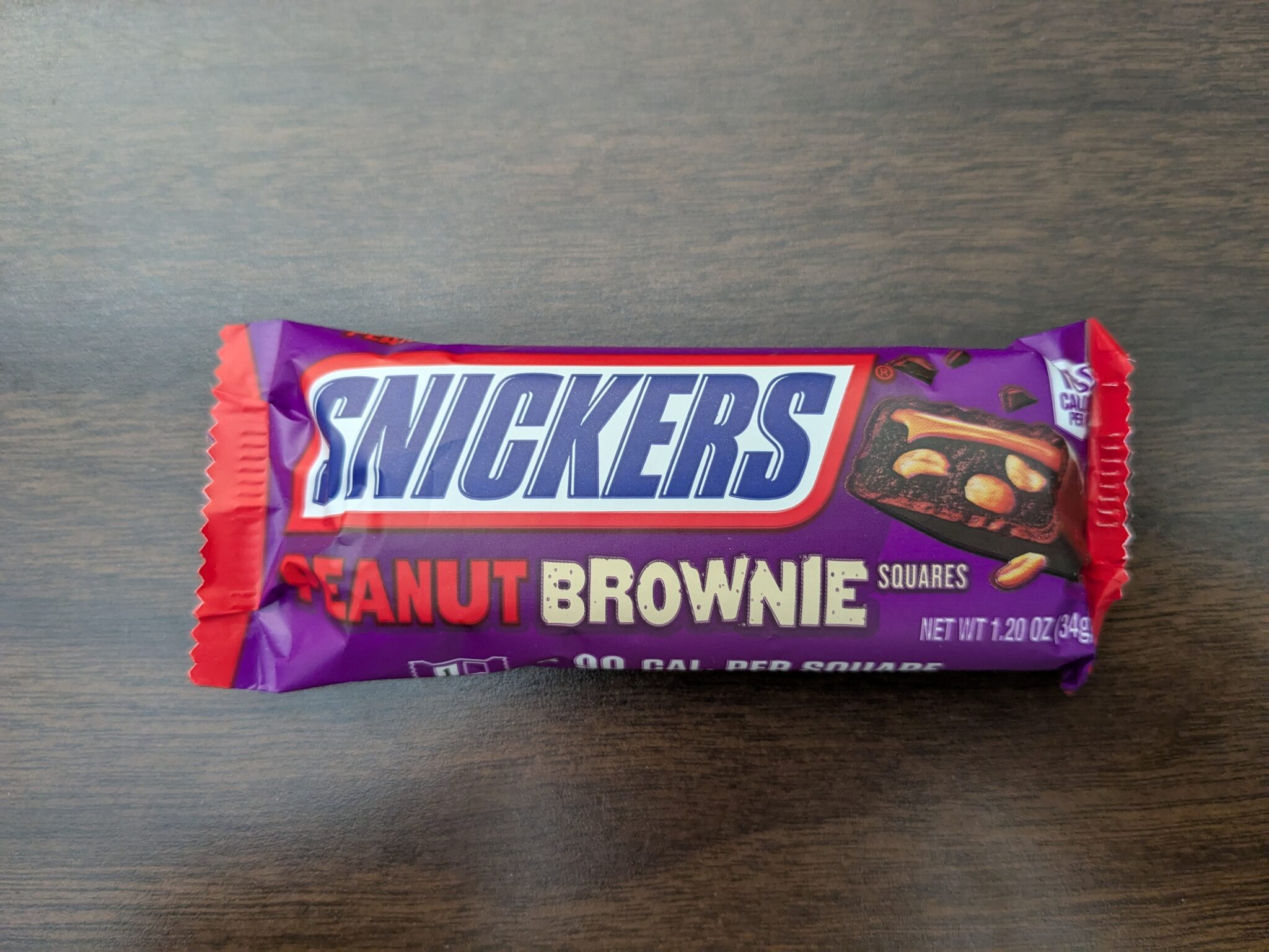 Snickers – Peanut Brownie Squares