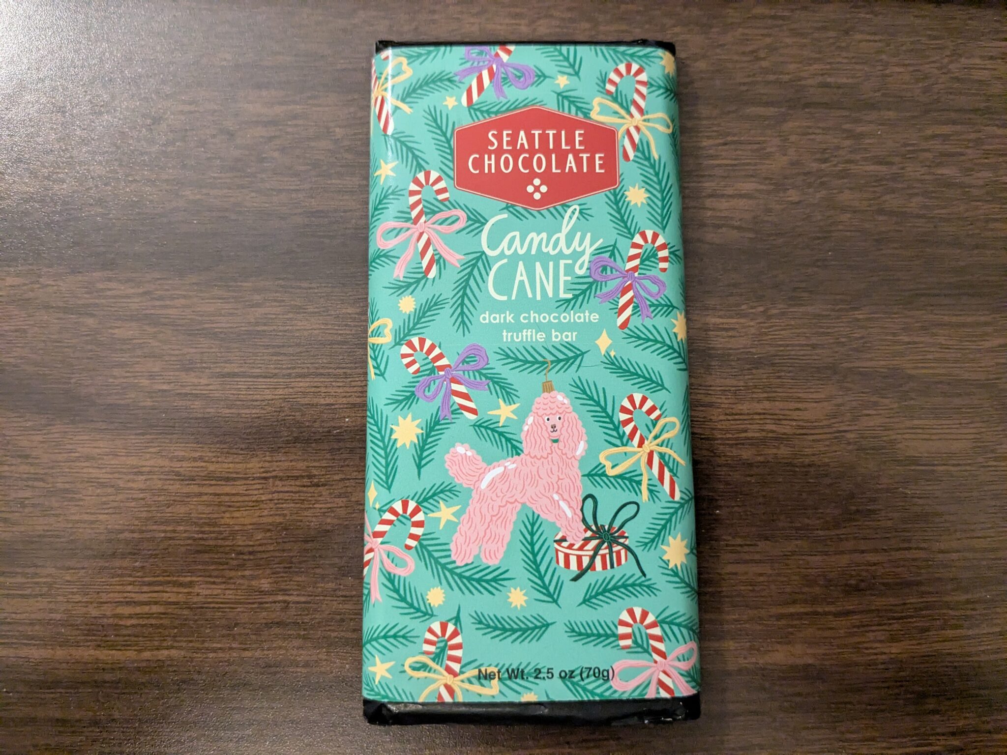 Seattle Chocolate – Candy Cane Crunch Truffle Bar
