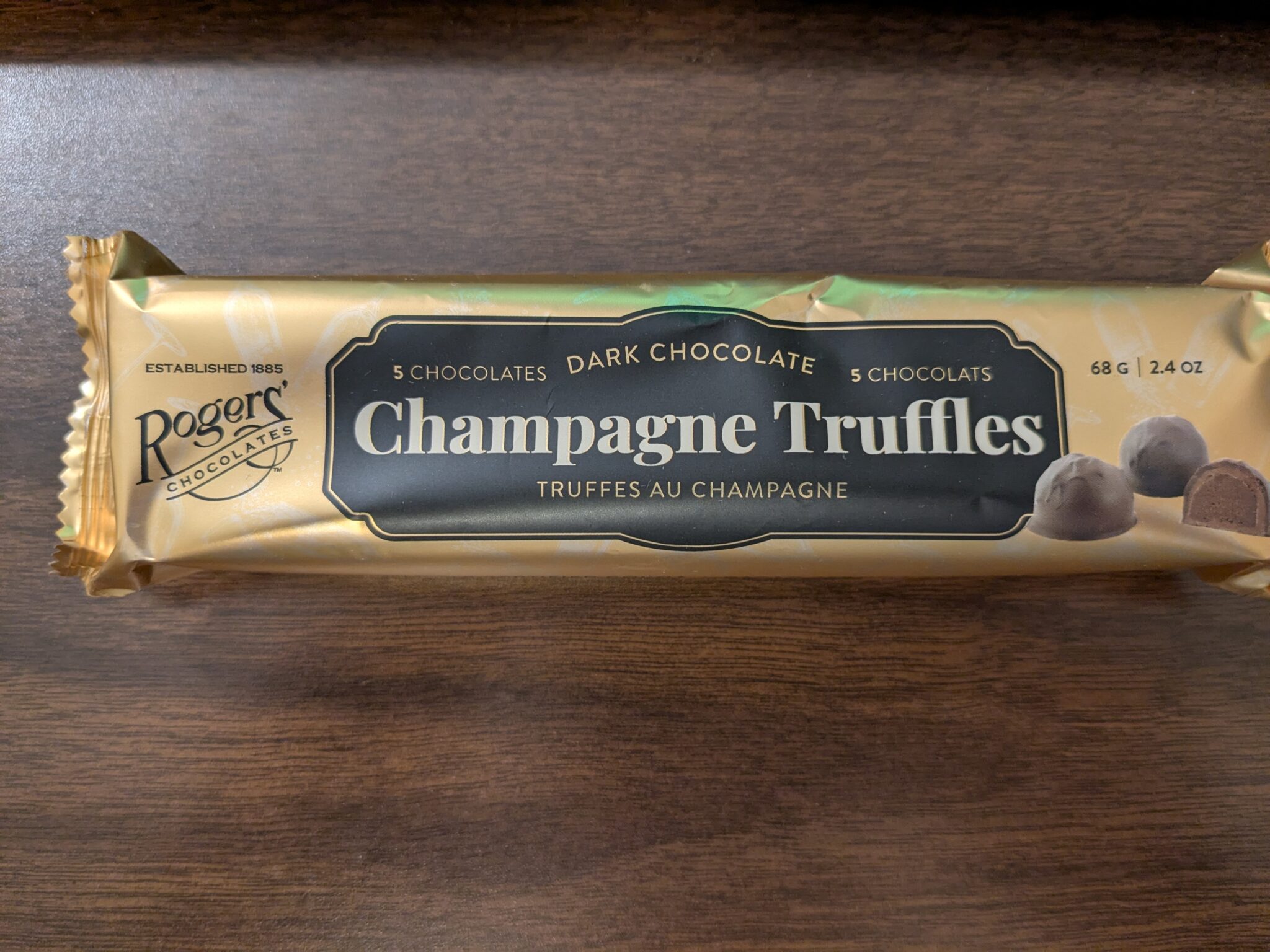 Rogers’ Chocolate – Champagne Truffles