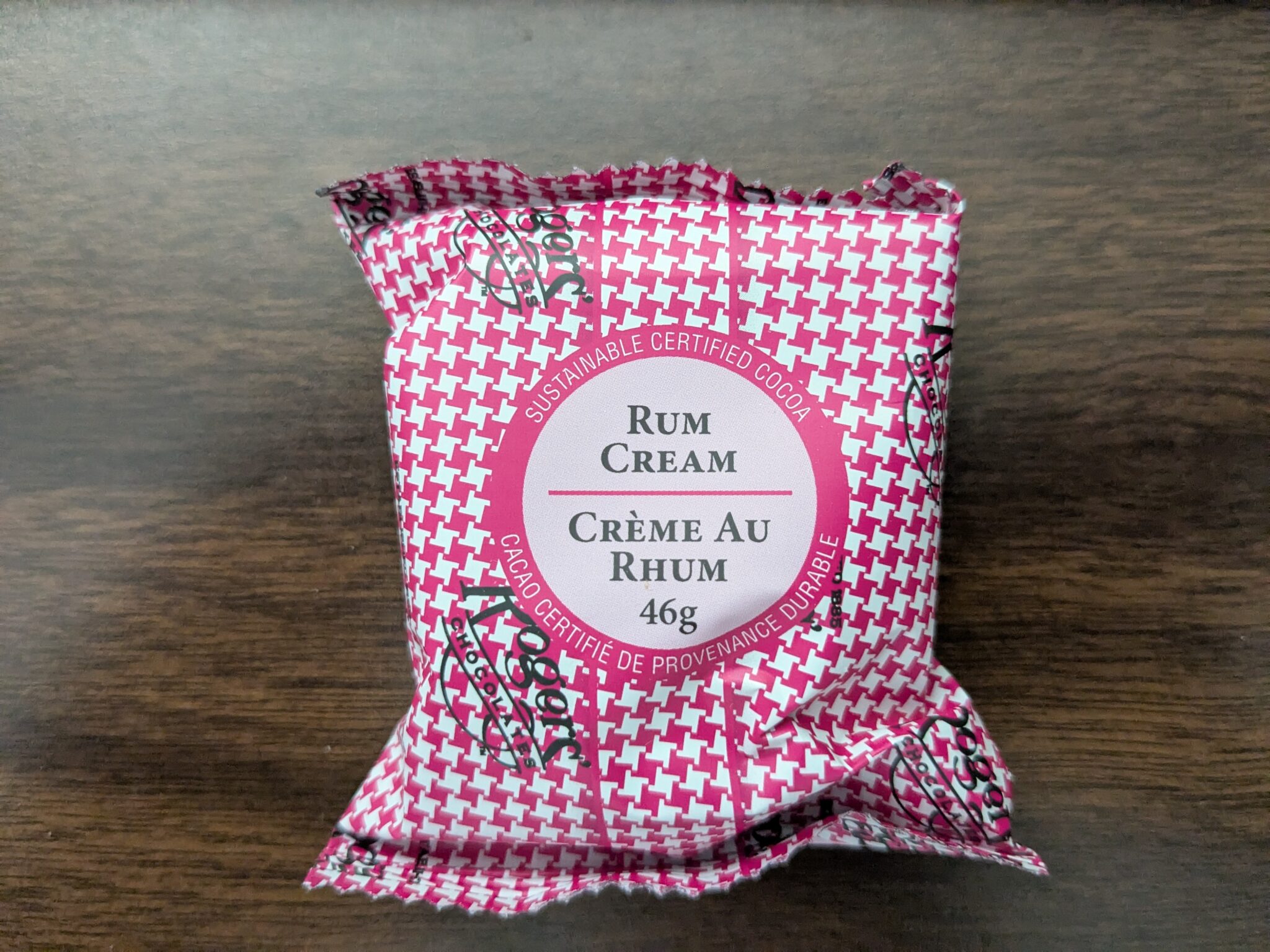 Rogers’ Chocolate – Rum Cream